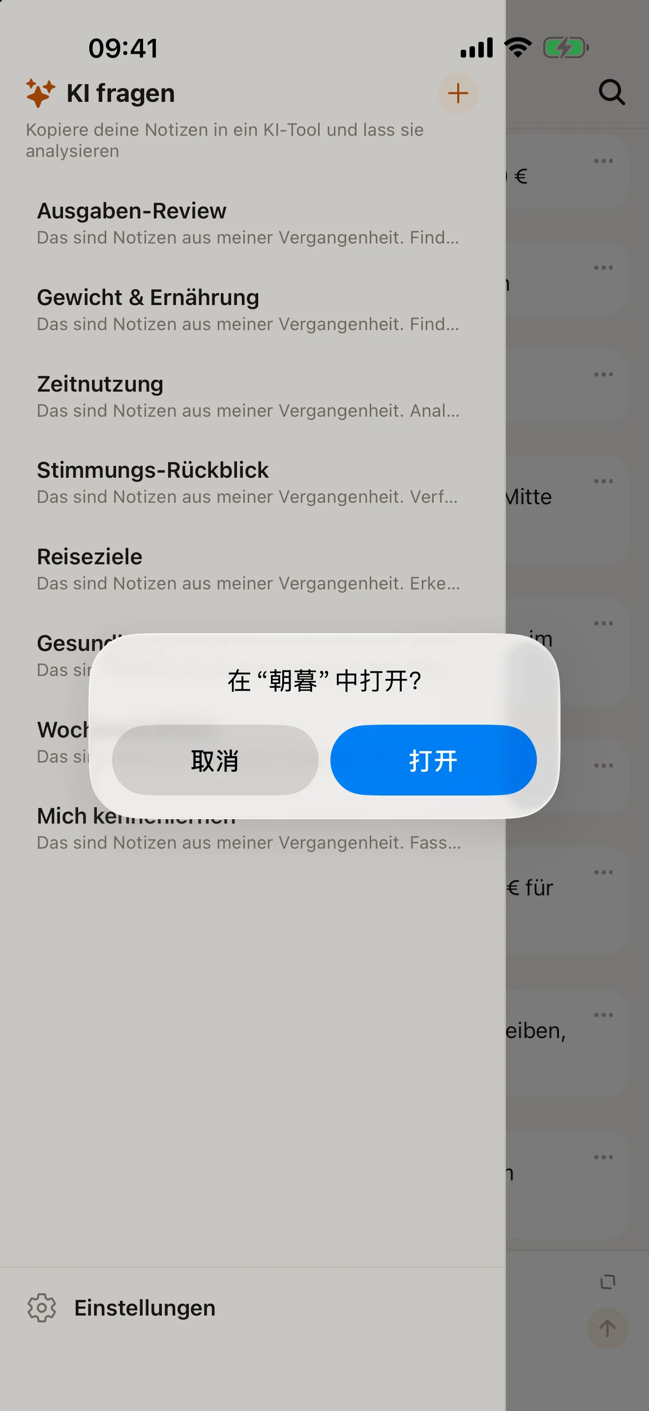 Frag die KI: kostenlos